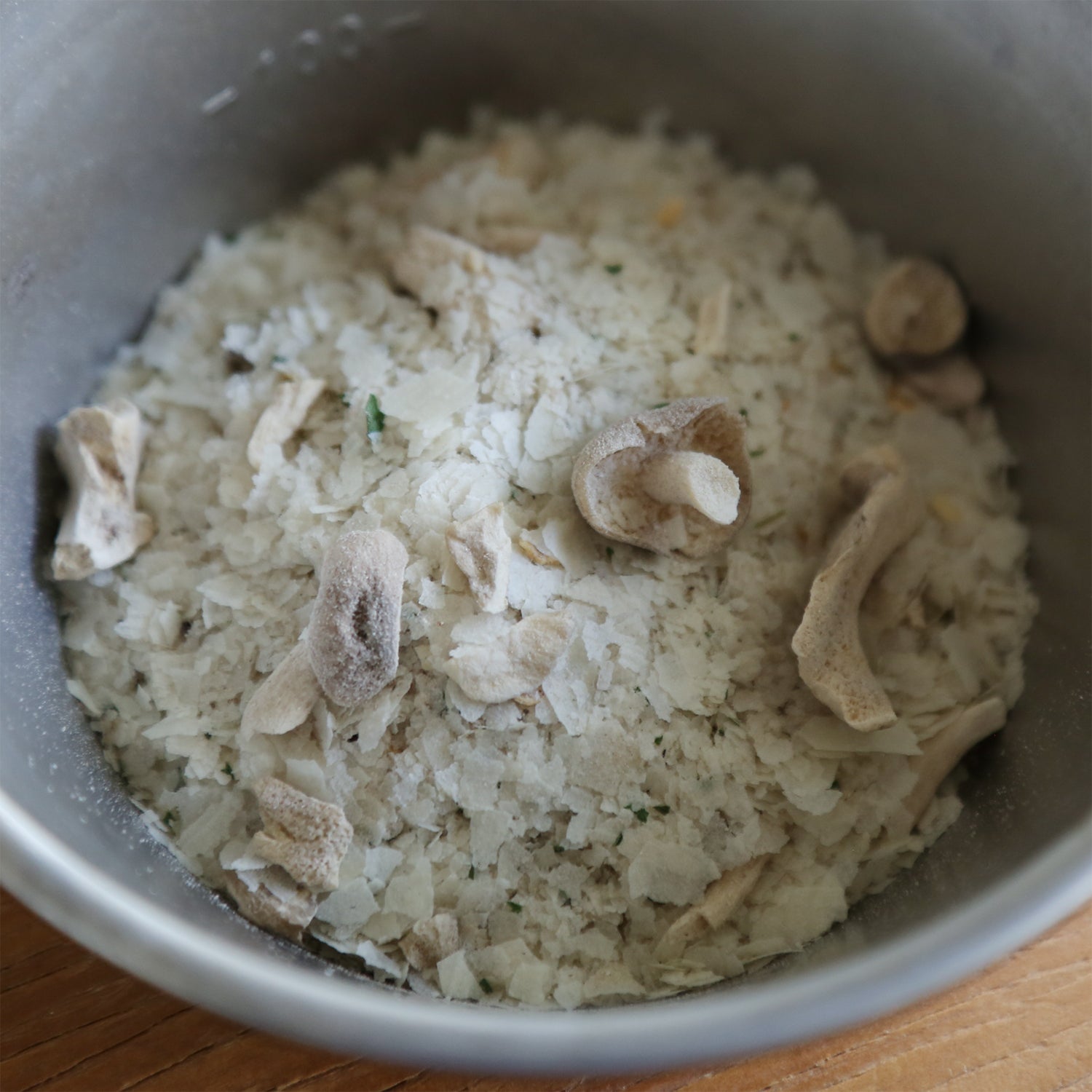 香るきのこのポテトピュレ ピエモンテ風