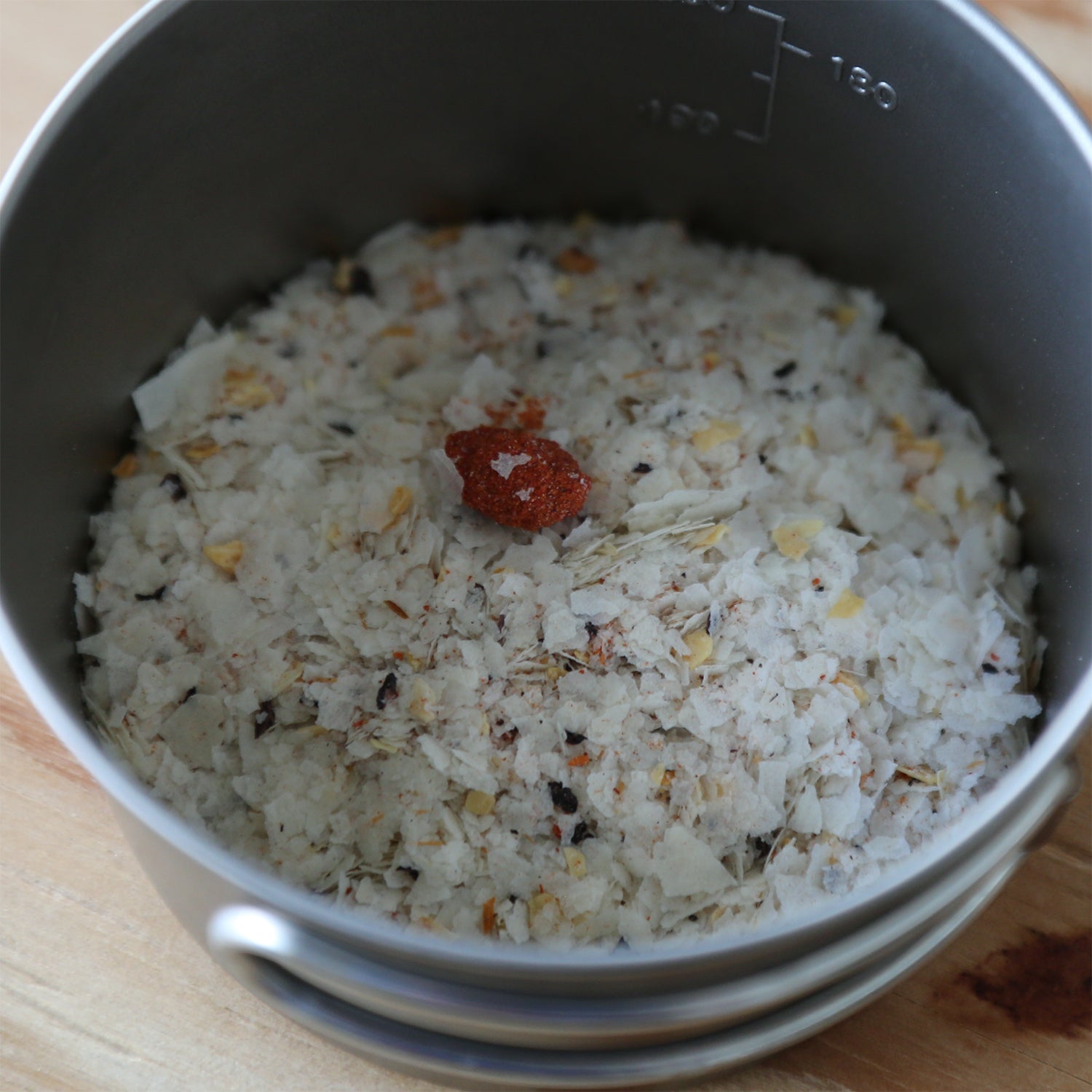 梅しそとトマトのポテトピュレ