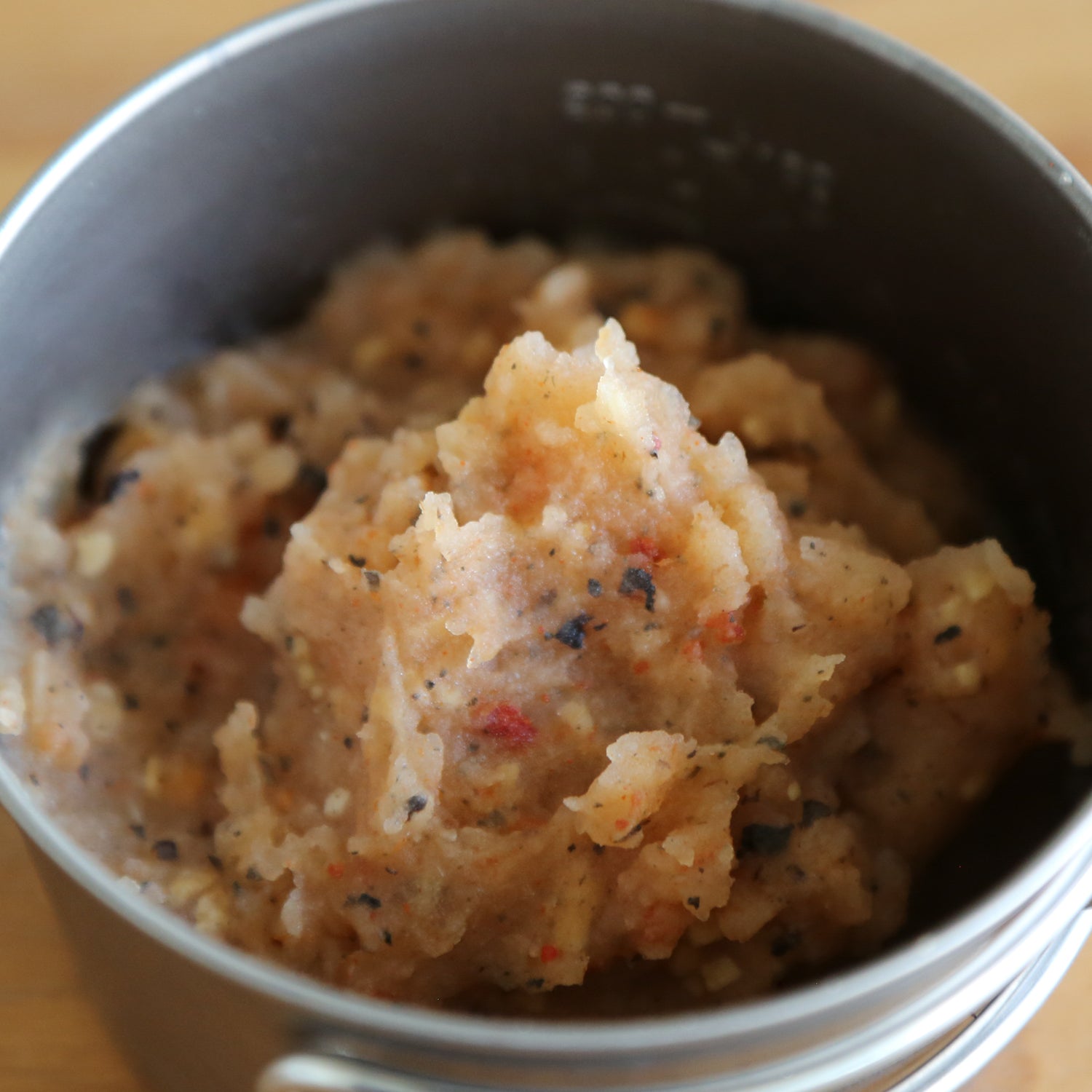 梅しそとトマトのポテトピュレ